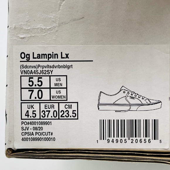 Vans Og Lampin Lx Shoes - Picture 8 of 8
